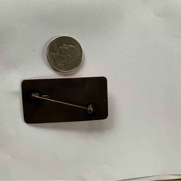 Vintage Copper Tulip Pin. - Picture 2 of 4